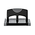 Swingline® SmartTouch™ Low-Force 3-Hole Punch, Black/Gray 1 thumbnail image