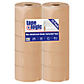 Tape Logic® Water-Activated Packing Tape, 3" Core, 3" x 200 Yd., Kraft, Case Of 10