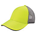 Ergodyne GloWear 8933 HiVis Snapback Hat, Lime Blank