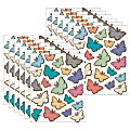 Teacher Created Resources® Stickers, Home Sweet Classroom Butterflies, 120 Stickers Per Pack, Set Of 12 Packs