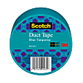 Scotch® Colored Duct Tape, 1 7/8" x 20 Yd., Aqua 1 thumbnail image