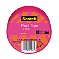 Scotch® Colored Duct Tape, 1 7/8" x 20 Yd., Pink