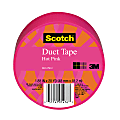 Scotch® Colored Duct Tape, 1 7/8" x 20 Yd., Pink 1 thumbnail image