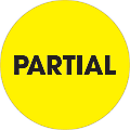 Tape Logic® Preprinted Special Handling Labels, DL1277, Partial, Round, 2", Fluorescent Yellow, Roll Of 500 1 thumbnail image