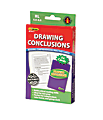 Edupress Reading Comprehension Practice Cards, Drawing Conclusions, Green Level, Grades 5 - 7, Pack Of 54