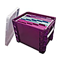 Super Stacker Storage Box, 19 Liters, Ruby