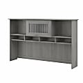 Bush Furniture Cabot 60"W Hutch, Modern Gray, Standard Delivery 1 thumbnail image