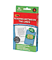 Edupress Reading Comprehension Practice Cards, Reading Between The Lines, Green Level, Grades 5 - 7, Pack Of 54