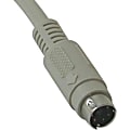 C2G 10ft PS/2 M/M Keyboard/Mouse Cable - mini-DIN (PS/2) Male - mini-DIN (PS/2) Male - 10ft - Beige 1 thumbnail image