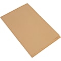 Partners Brand Gusseted Merchandise Bags, 21"H x 14"W x 3"D, Kraft, Case Of 500