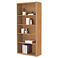 HON® 10700 Series™ Prestigious Laminate 5-Shelf Bookcase, Harvest Cherry