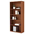 HON® 10700 Series™ Prestigious Laminate 5-Shelf Bookcase, Henna Cherry