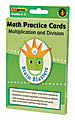 Edupress Brain Blasters Math Practice Cards, Multiplication And Division, 4 3/4" x 7", Grades 2 - 3, Pack Of 40