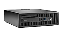 HP EliteDesk 705 G3-SFF Refurbished Desktop PC, AMD A10, 8GB Memory, 256GB Solid State Drive, Windows® 10 Pro 1 thumbnail image