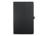 Tucano GALA - Flip cover for tablet - polyurethane, textile, rubberized - black - for Samsung Galaxy Tab A (2019) (10.1 in) 1 thumbnail image