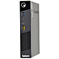 Lenovo® ThinkCentre M73-Tiny Refurbished Desktop PC, Intel® Core™ i5, 8GB Memory, 256GB Solid State Drive, Windows® 10 Pro 1 thumbnail image