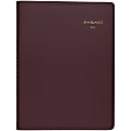 AT-A-GLANCE® Weekly 13-Month Appointment Book/Planner, 8-1/4" x 11", Winestone, January 2021 to January 2022, 7095050