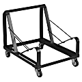 Flash Furniture HERCULES Steel Sled-Base Stack Chair Dolly, Black 1 thumbnail image
