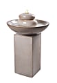 Kenroy Home Stonewell Floor Fountain, 28-7/8"H x 19-5/8"W x 19-5/8"D, Ivory 1 thumbnail image