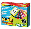 Edupress Math In A Flash Cards, Addition, K - Grade 3, Pack Of 169
