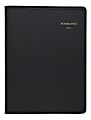 AT-A-GLANCE® Group Daily Appointment Book, 2-Person, 8" x 11", Black, January to December 2021, 7022205