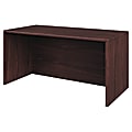 HON® 10700 Series™ Prestigious Laminate Desk Shell, Mahogany 1 thumbnail image