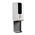 Hotel Emporium Automatic Wall Hand Sanitizer Dispenser, Gray