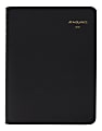 AT-A-GLANCE® Group Daily Appointment Book, 4-Person, 8" x 11", Black, January to December 2021, 7082205