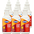 CloroxPro Disinfecting Bio Stain & Odor Remover Pull Top - Liquid - 32 fl oz (1 quart) - 6 / Carton - Translucent 1 thumbnail image
