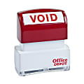 Office Depot® Brand Pre-Inked Message Stamp, "Void", Red 1 thumbnail image