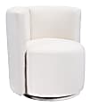 Zuo Modern Prague Accent Chair, White 1 thumbnail image