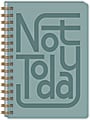 Lady Jayne Vegan Leather Softcover Spiral Journal, 6-1/4" x 8-1/2", Legal Rule, 144 Pages, Today 1 thumbnail image