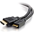 C2G 2m (6ft) 4K HDMI to Mini HDMI Cable with Ethernet - High Speed UltraHD - 6.56 ft HDMI A/V Cable  - 40307 1 thumbnail image