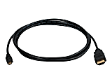 C2G 2m (6ft) 4K HDMI to Mini HDMI Cable with Ethernet - High Speed UltraHD - 6.56 ft HDMI A/V Cable for Audio/Video Device, Home Theater System, Smartphone, Tablet - First End: 1 x HDMI Male Digital Audio/Video