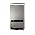 Hospeco EvoGen EV3 No-Touch Menstrual Care Dual Vendor, 26-3/16" x 13-3/4", Silver 1 thumbnail image