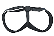 Mind Reader Back Posture Corrector, 11.5"H x 4.25"W x 14"D, Black 1 thumbnail image