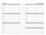 TUL® Discbound Weekly Refill Pages, Timed, Junior Size, January To December 2022, TULJRFLR-TIME 1 thumbnail image