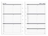 TUL® Discbound Weekly Refill Pages, Timed, Junior Size, January To December 2022, TULJRFLR-TIME