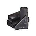 Inteplast LLDPE Can Liners, 0.9 mil, 30" x 36", Black, Pack Of 200 Liners 1 thumbnail image