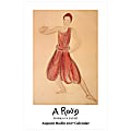 Retrospect Monthly Wall Calendar, 19 1/4" x 12 1/2", Rodin, January to December 2017 1 thumbnail image