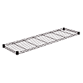 Honey-Can-Do Powder-Coat Steel Shelf, 250-Lb Capacity, 1"H x 14"W x 48"D, Black