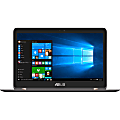 Asus ZenBook Flip UX360 UX360UA-DS51T 13.3" Touchscreen Notebook - Intel Core i5 2.50 GHz - 8 GB RAM - 256 GB SSD - Mineral Gray - Windows 10 - Intel HD Graphics 520 - 12 Hour Battery 1 thumbnail image
