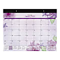AT-A-GLANCE® Beautiful Day 13-Month Monthly Desk Pad Calendar, 21-3/4" x 17", Floral, January 2021 To January 2022, SK38-704 1 thumbnail image