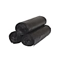 Inteplast LLDPE Can Liners, 0.58 mil, 33" x 39", Black, Pack Of 250 Liners 1 thumbnail image