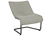 Serta® Style Alex Lounge Chair, Taupe/Black
