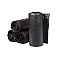 Inteplast LLDPE Can Liners, 1.2 mil, 33" x 39", Black, Pack Of 150 Liners 1 thumbnail image