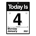AT-A-GLANCE® “Today Is” Daily Wall Calendar, 6" x 6", January To December 2021, K100