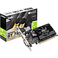 MSI N720-2GD3LP GeForce GT 720 Graphic Card - 797 MHz Core - 2 GB DDR3 SDRAM - PCI Express 2.0 x16 - Low-profile 1 thumbnail image