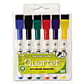 Quartet® ReWritables® Mini Dry-Erase Markers, Magnetic, Assorted Classic Colors, 6 Pack - Fine Marker Point - 51659312Q 1 thumbnail image