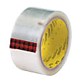 3M® 372 Carton Sealing Tape, 2" x 55 Yd., Clear, Case Of 36